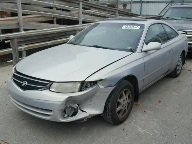 2T1CG22P71C426192 - 2001 TOYOTA CAMRY SOLA SILVER photo 2