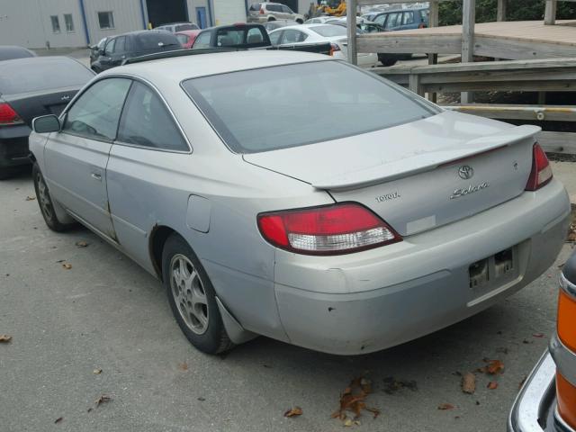 2T1CG22P71C426192 - 2001 TOYOTA CAMRY SOLA SILVER photo 3