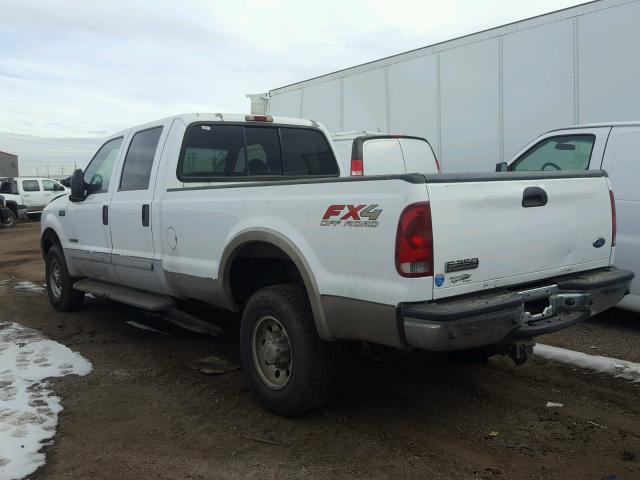 1FTSW31F71EC32885 - 2001 FORD F350 SRW S WHITE photo 3