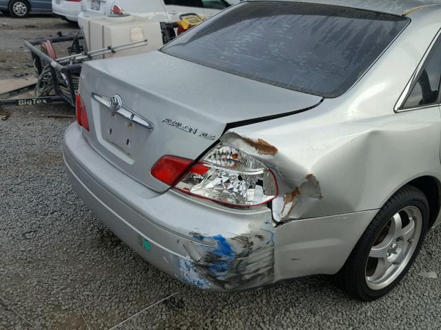 4T1BF28B33U317465 - 2003 TOYOTA AVALON XL/ SILVER photo 9