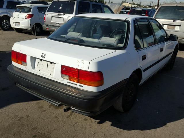 1HGCB7540PA167993 - 1993 HONDA ACCORD DX WHITE photo 4