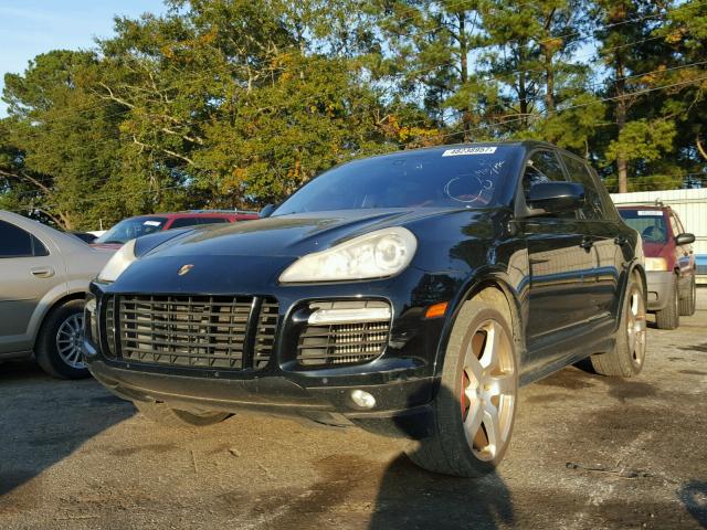 WP1AC29P48LA96506 - 2008 PORSCHE CAYENNE TU BLACK photo 2