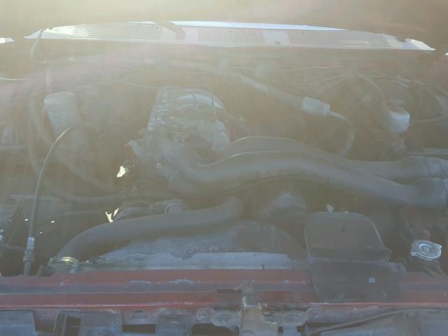 1FTEF14N8MNB07385 - 1991 FORD F150 RED photo 7