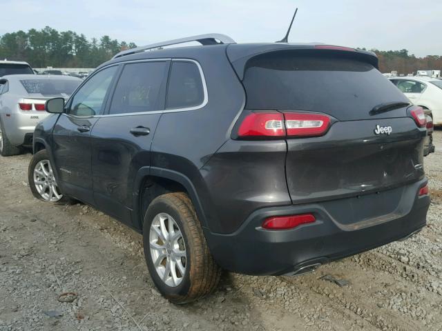 1C4PJLCSXFW532274 - 2015 JEEP CHEROKEE L GRAY photo 3