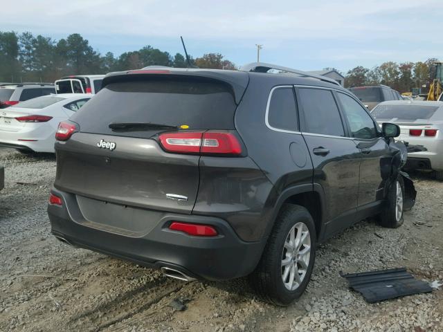 1C4PJLCSXFW532274 - 2015 JEEP CHEROKEE L GRAY photo 4