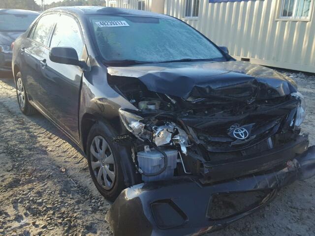 5YFBU4EE7DP151261 - 2013 TOYOTA COROLLA BA BLACK photo 1