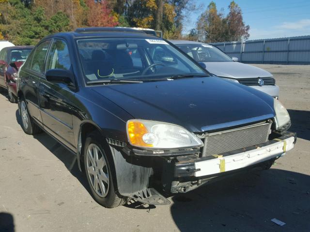 1HGES26733L007819 - 2003 HONDA CIVIC EX BLACK photo 1