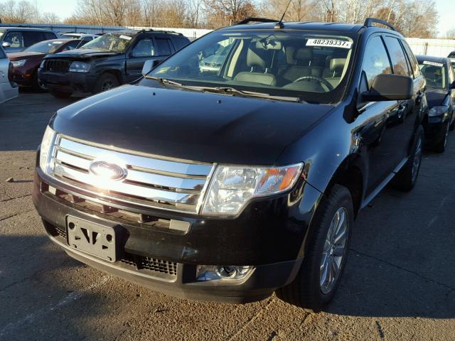 2FMDK39C48BA77356 - 2008 FORD EDGE LIMIT BLACK photo 2