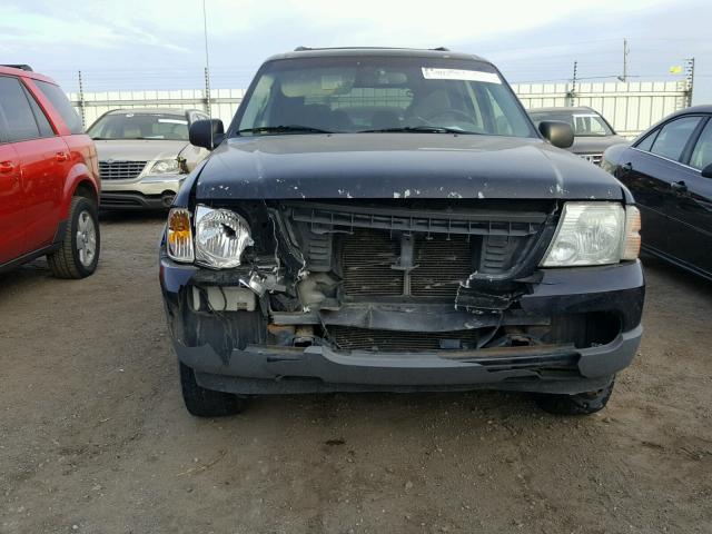 1FMZU73K52ZD01553 - 2002 FORD EXPLORER X BLACK photo 9