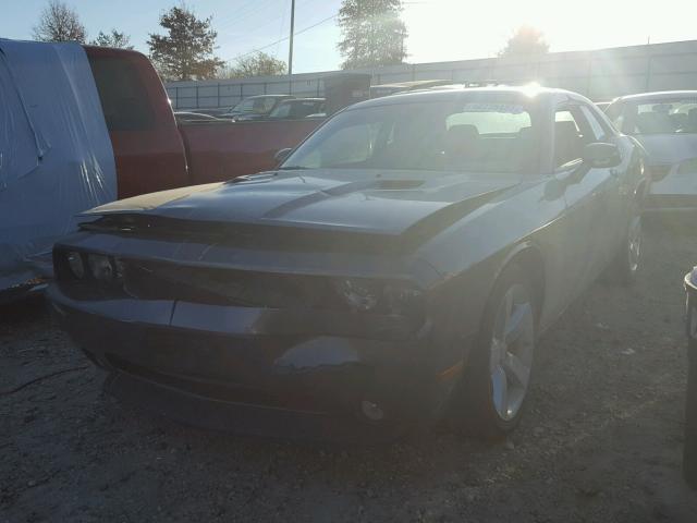 2B3CJ4DG6BH602345 - 2011 DODGE CHALLENGER GRAY photo 2