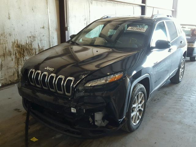 1C4PJLCB3HW643249 - 2017 JEEP CHEROKEE L BLACK photo 2