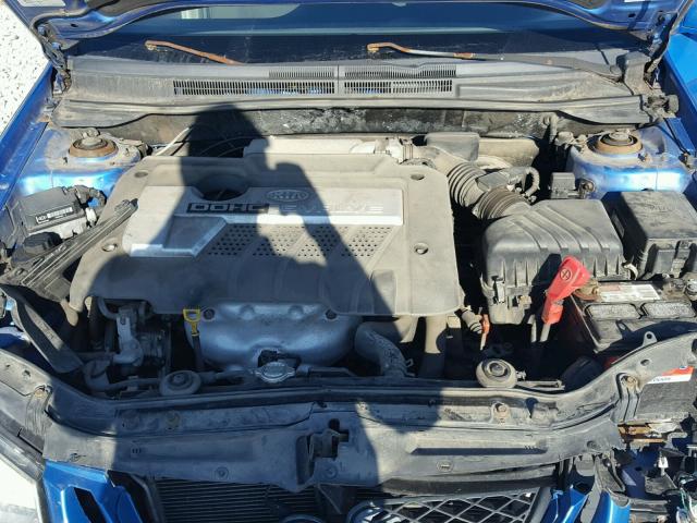 KNAFE161565336138 - 2006 KIA SPECTRA5 BLUE photo 7