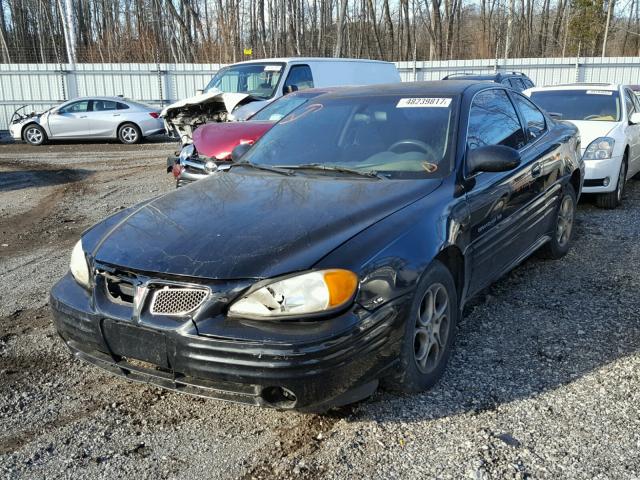 1G2NF12E32C107133 - 2002 PONTIAC GRAND AM S 黑色 照片 2
