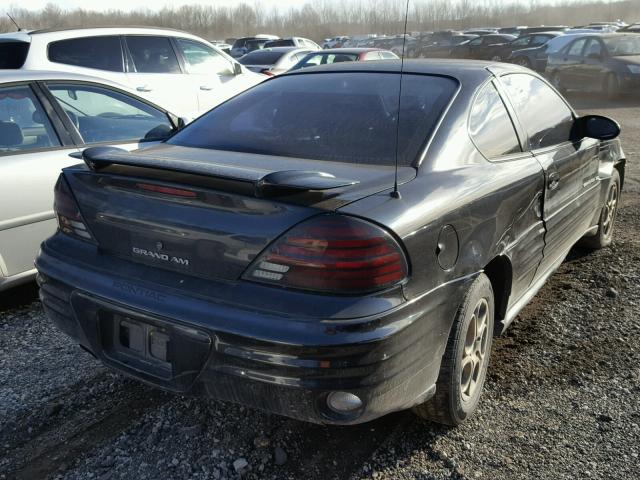 1G2NF12E32C107133 - 2002 PONTIAC GRAND AM S BLACK photo 4