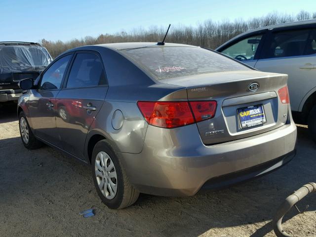 KNAFU4A25A5112865 - 2010 KIA FORTE EX GOLD photo 3