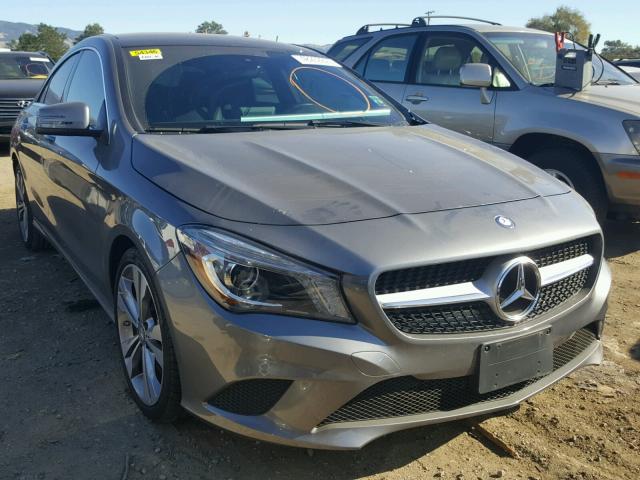 WDDSJ4EB6GN379905 - 2016 MERCEDES-BENZ CLA 250 GRAY photo 1