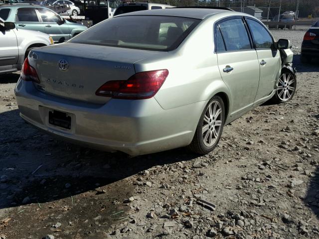 4T1BK36B48U261516 - 2008 TOYOTA AVALON XL SILVER photo 4