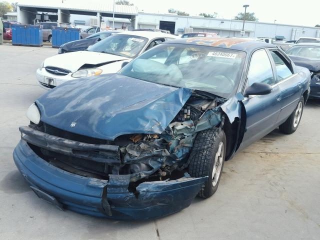 1B3HD46T4SF658888 - 1995 DODGE INTREPID GREEN photo 2