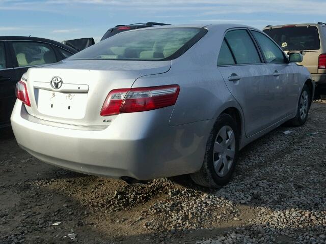 4T4BE46K39R111806 - 2009 TOYOTA CAMRY BASE SILVER photo 4