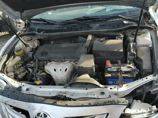 4T4BE46K39R111806 - 2009 TOYOTA CAMRY BASE SILVER photo 7