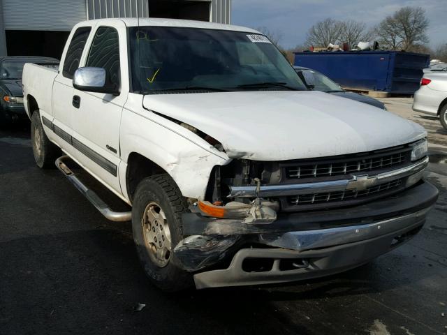 2GCEK19T121102899 - 2002 CHEVROLET SILVERADO WHITE photo 1