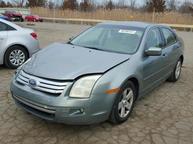 3FAFP07Z96R206474 - 2006 FORD FUSION SE GREEN photo 2