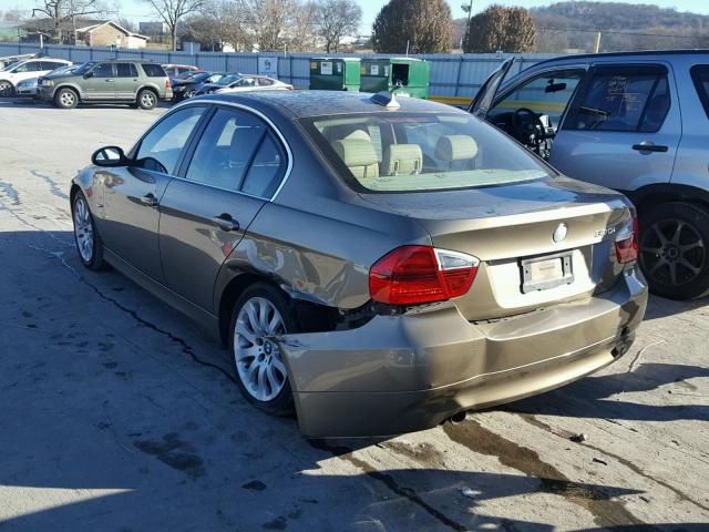 WBAVB33566PS10074 - 2006 BMW 330 I GOLD photo 3