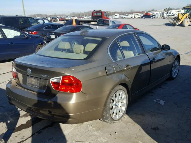 WBAVB33566PS10074 - 2006 BMW 330 I GOLD photo 4