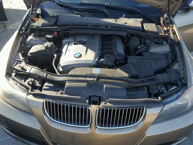 WBAVB33566PS10074 - 2006 BMW 330 I GOLD photo 7