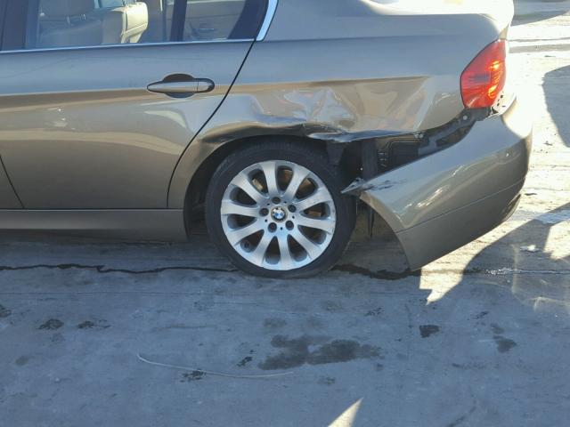 WBAVB33566PS10074 - 2006 BMW 330 I GOLD photo 9