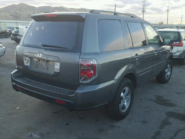 5FNYF28548B006037 - 2008 HONDA PILOT EXL GRAY photo 4