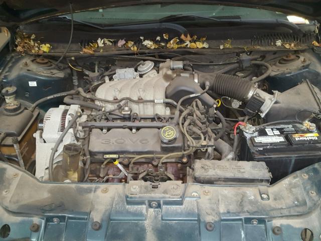 1FAFP52U2WA146704 - 1998 FORD TAURUS LX GREEN photo 7