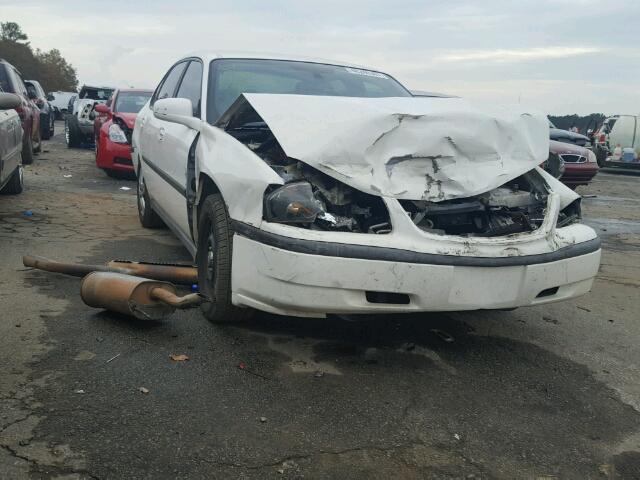 2G1WF55K259281899 - 2005 CHEVROLET IMPALA WHITE photo 1