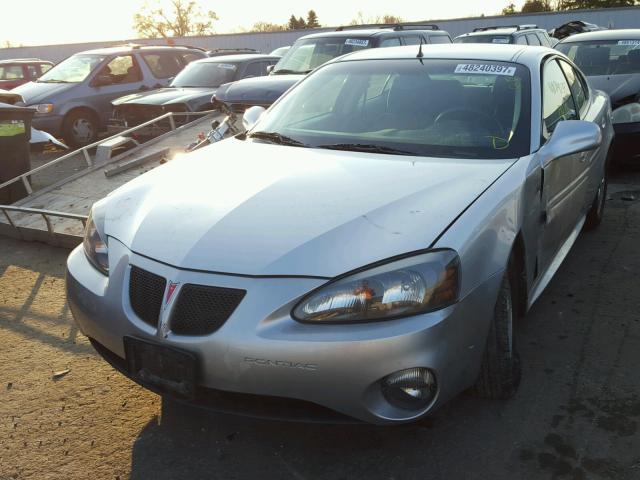 2G2WP522X51277806 - 2005 PONTIAC GRAND PRIX SILVER photo 2