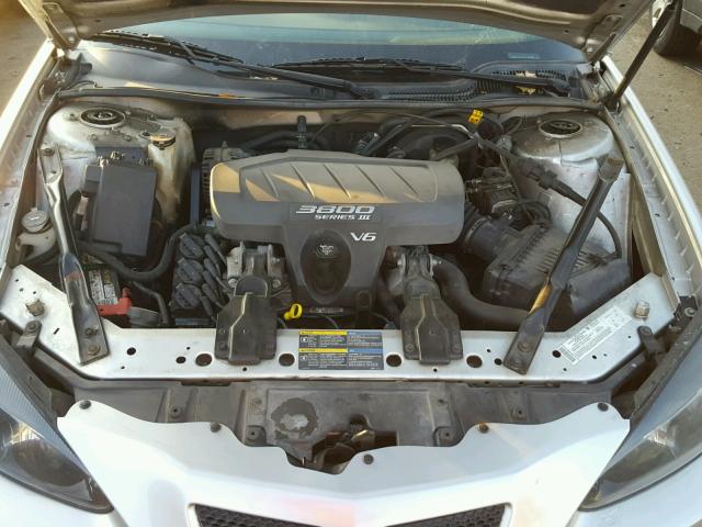 2G2WP522X51277806 - 2005 PONTIAC GRAND PRIX SILVER photo 7