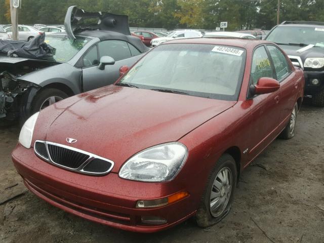 KLAJB52Z71K617156 - 2001 DAEWOO NUBIRA CDX 栗色 照片 2