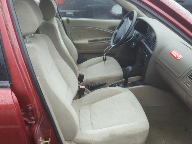 KLAJB52Z71K617156 - 2001 DAEWOO NUBIRA CDX 栗色 照片 5