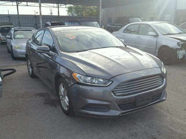 3FA6P0H79DR293075 - 2013 FORD FUSION SE CHARCOAL photo 1