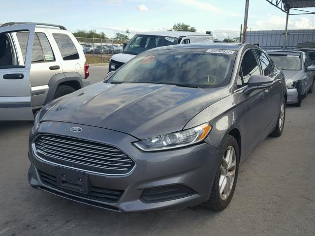 3FA6P0H79DR293075 - 2013 FORD FUSION SE CHARCOAL photo 2