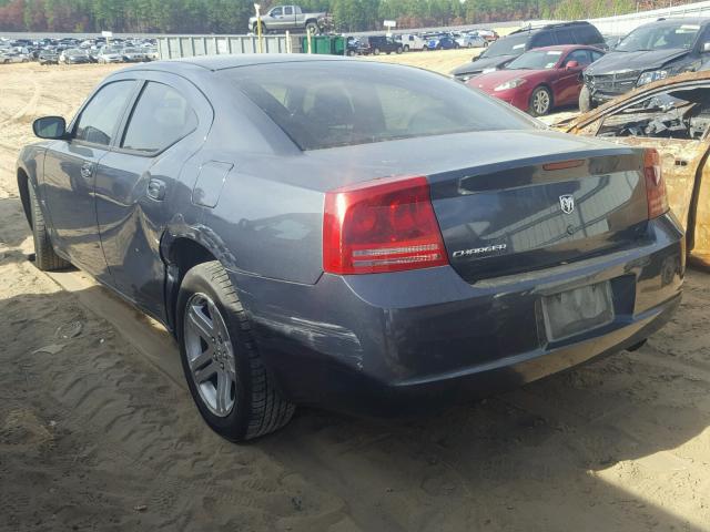 2B3KA43G87H646061 - 2007 DODGE CHARGER SE CHARCOAL photo 3