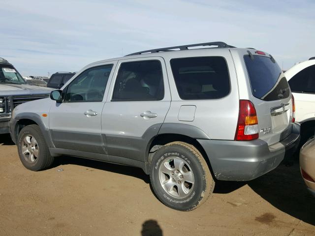 4F2CU08141KM42042 - 2001 MAZDA TRIBUTE LX SILVER photo 3