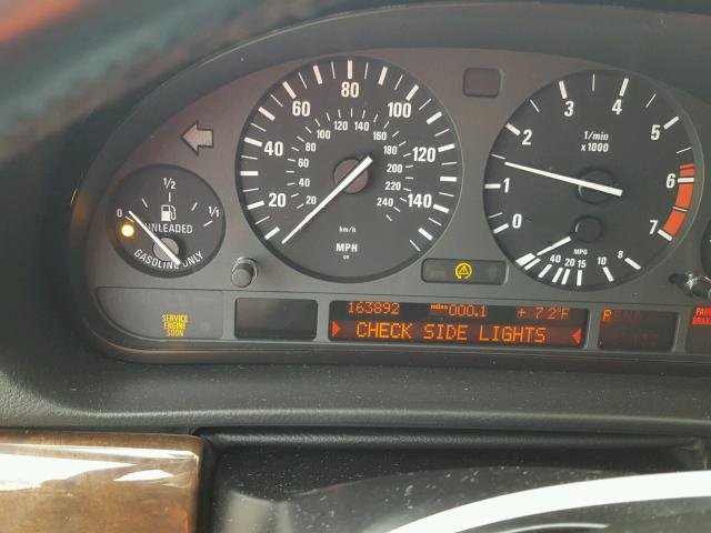 WBAGF8326VDL46205 - 1997 BMW 740 I AUTO BLACK photo 8