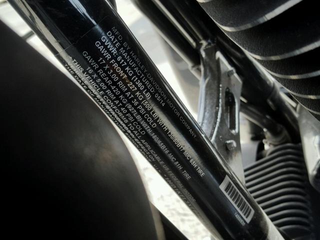 1HD1KEL3XEB696913 - 2014 HARLEY-DAVIDSON FLHTK ELEC შავი ფოტო 10