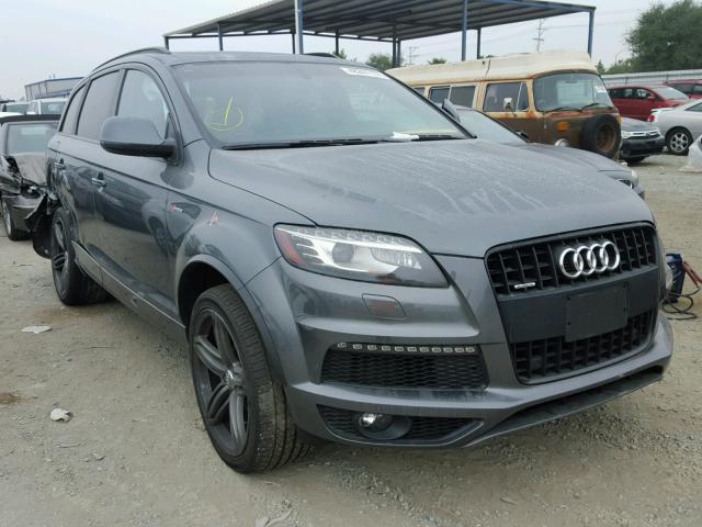 WA1DGAFE9ED018979 - 2014 AUDI Q7 PRESTIG GRAY photo 1