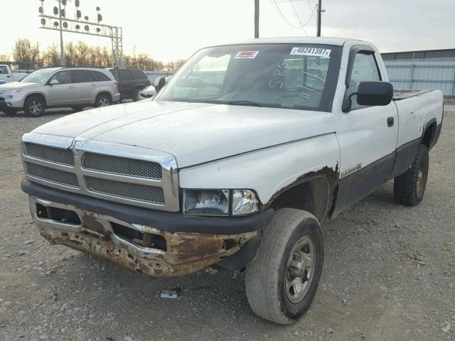 1B7HF16Y9RS665887 - 1994 DODGE RAM 1500 WHITE photo 2