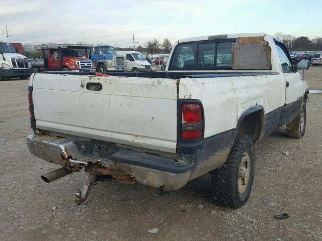 1B7HF16Y9RS665887 - 1994 DODGE RAM 1500 WHITE photo 4