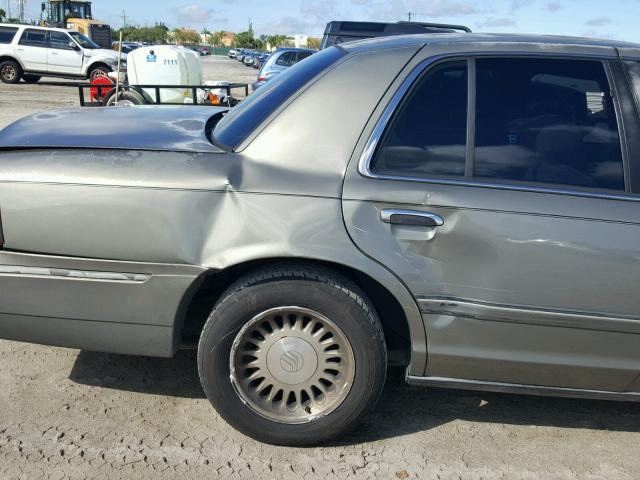 2MEFM75W2XX735626 - 1999 MERCURY GRAND MARQ GRAY photo 9