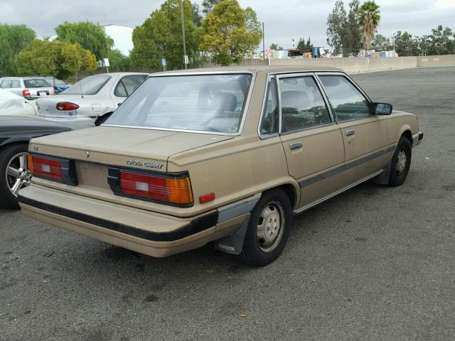 JT2SV16E3E0144175 - 1984 TOYOTA CAMRY LE BROWN photo 4