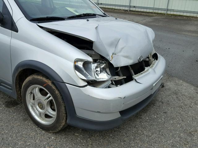 JTDBT1239Y0093027 - 2000 TOYOTA ECHO SILVER photo 9