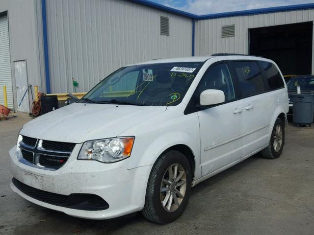 2C4RDGCG6FR733715 - 2015 DODGE GRAND CARA WHITE photo 2